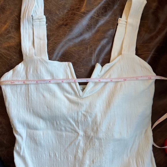 Free People Pippa V-Wire Bodysuit in White - Picture 9 of 9